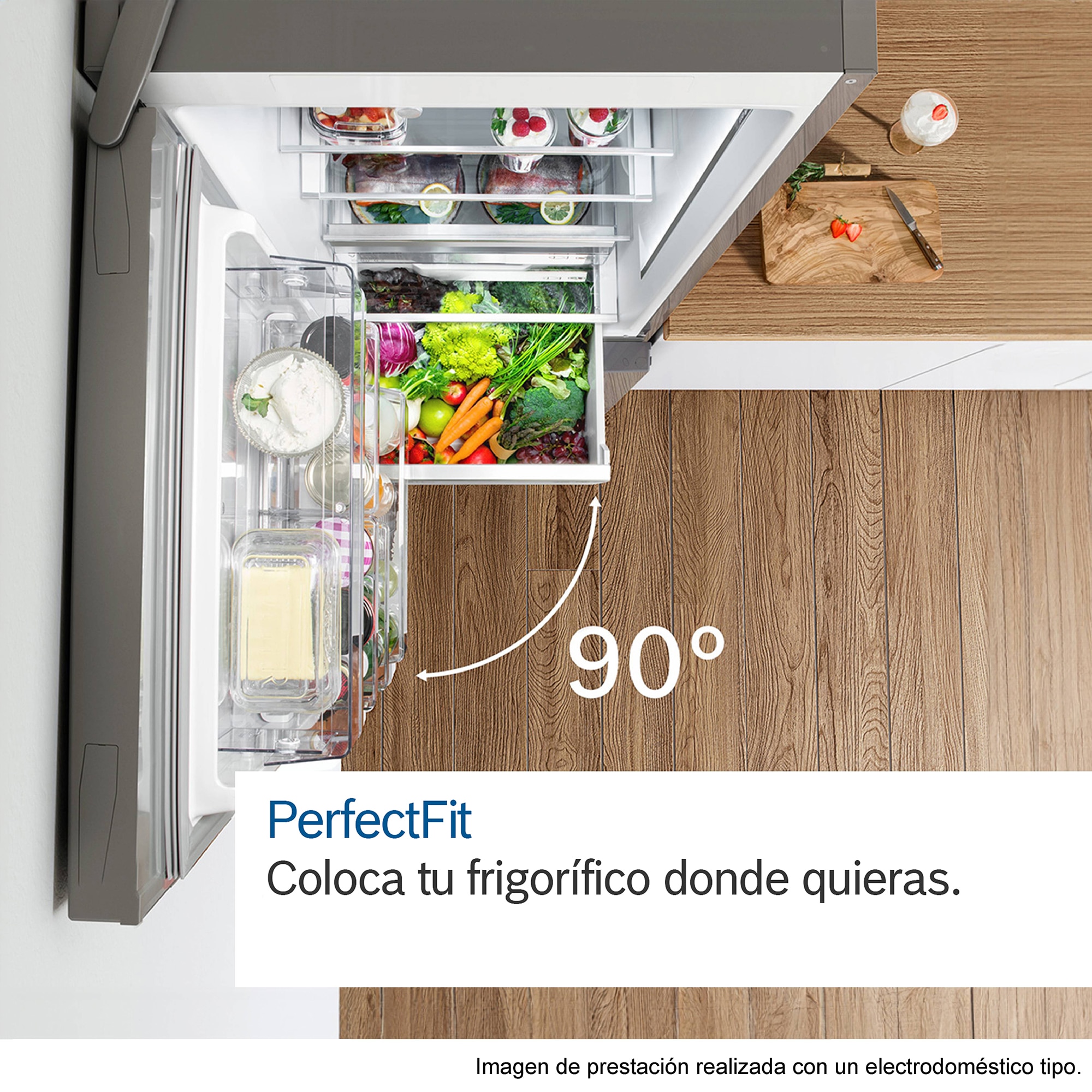 Frigorífico Combi Bosch No Frost - KGN36VIEA Acero Inox-7