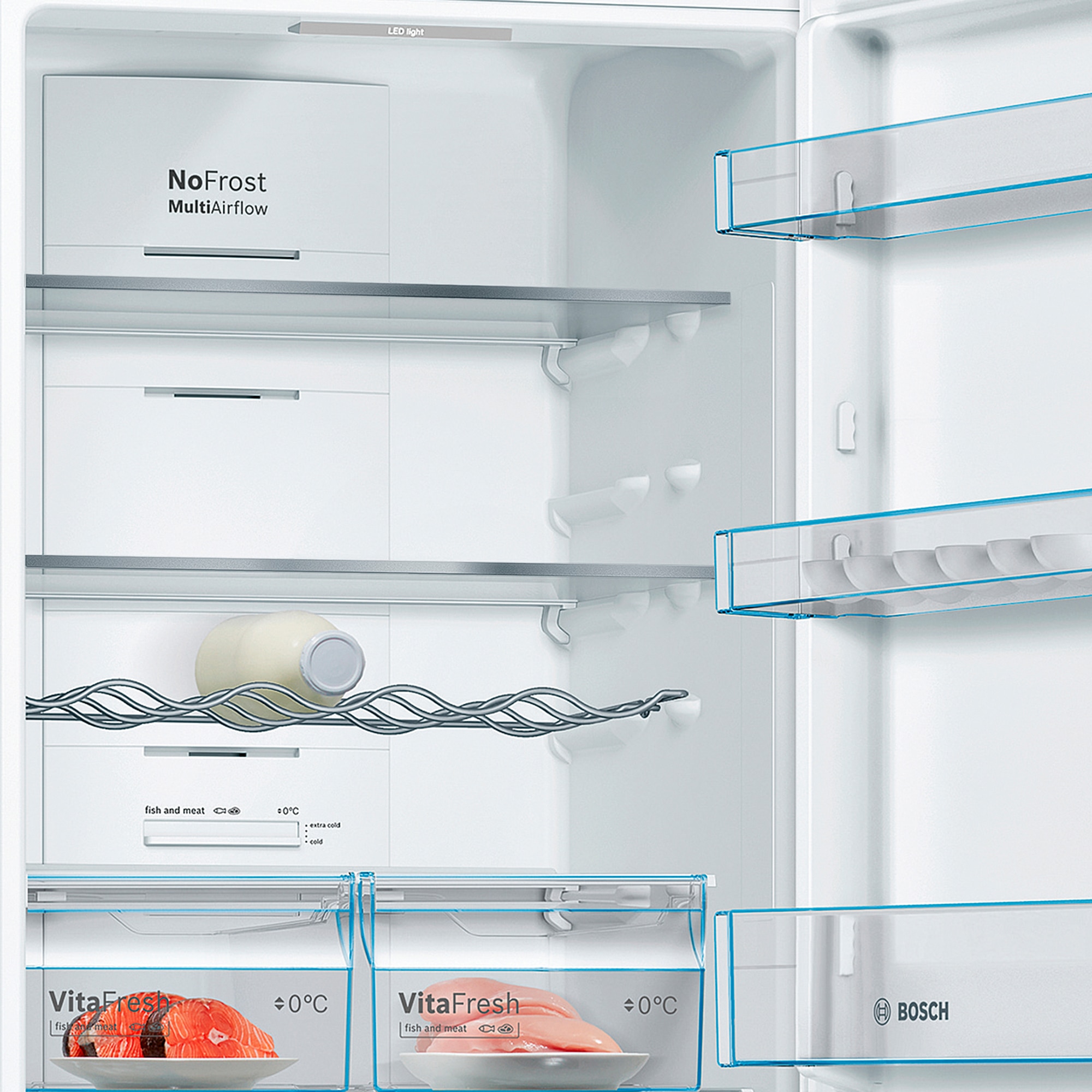 Frigorífico Combi Bosch No Frost - KGN36VWEA Blanco-5