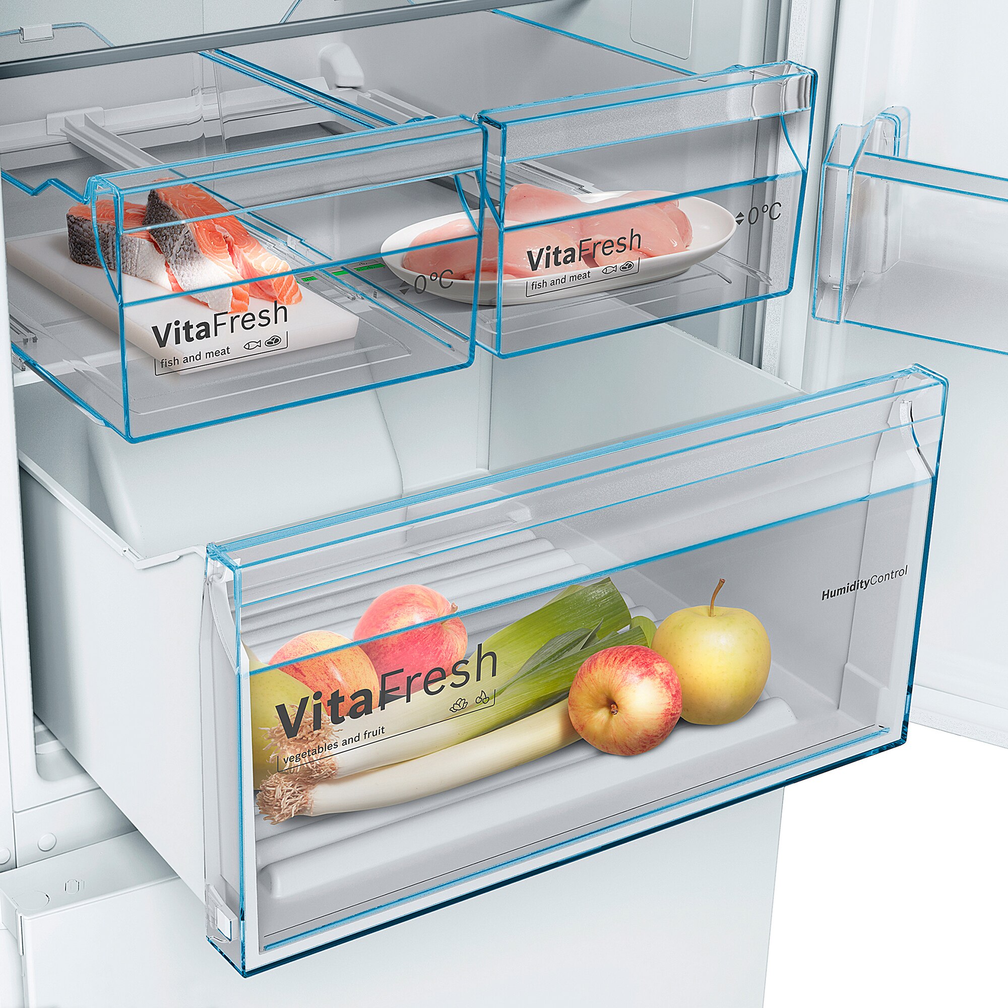 Frigorífico Combi Bosch No Frost - KGN36VWEA Blanco-6