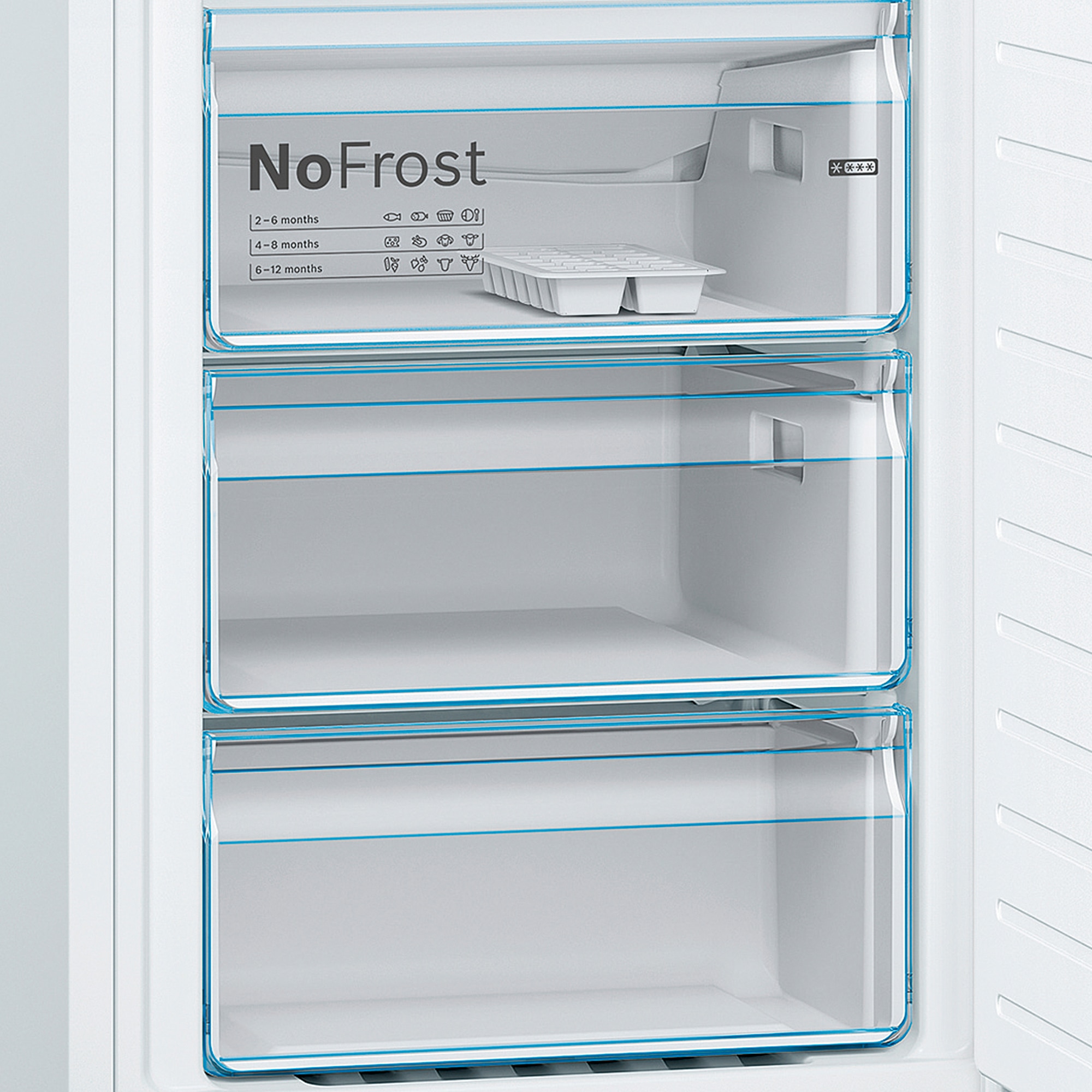 Frigorífico Combi Bosch No Frost - KGN36VWEA Blanco-7