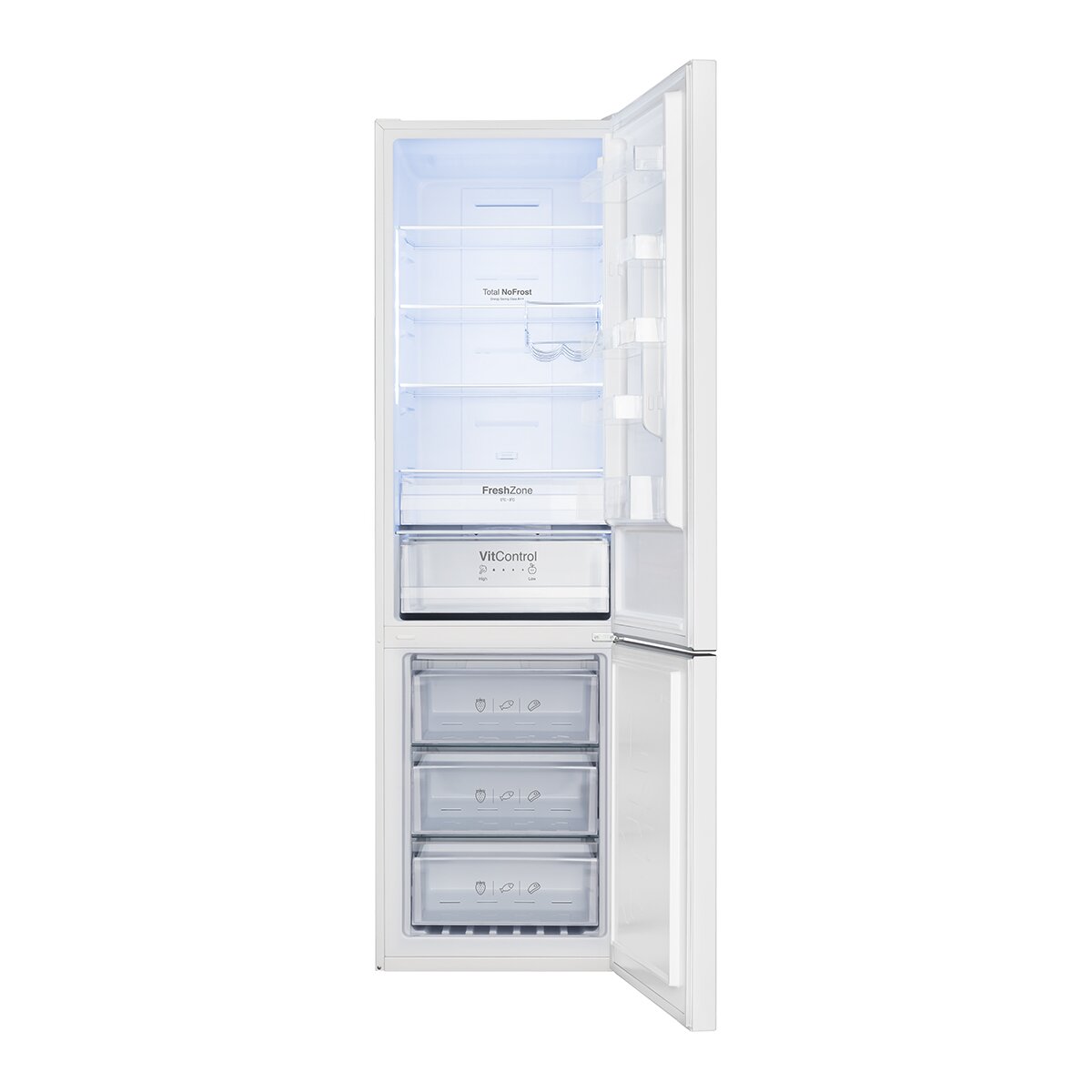 Frigorífico Combinado Fagor 3FFK-6845 No Frost e de 200 cm - Branco Branco-2