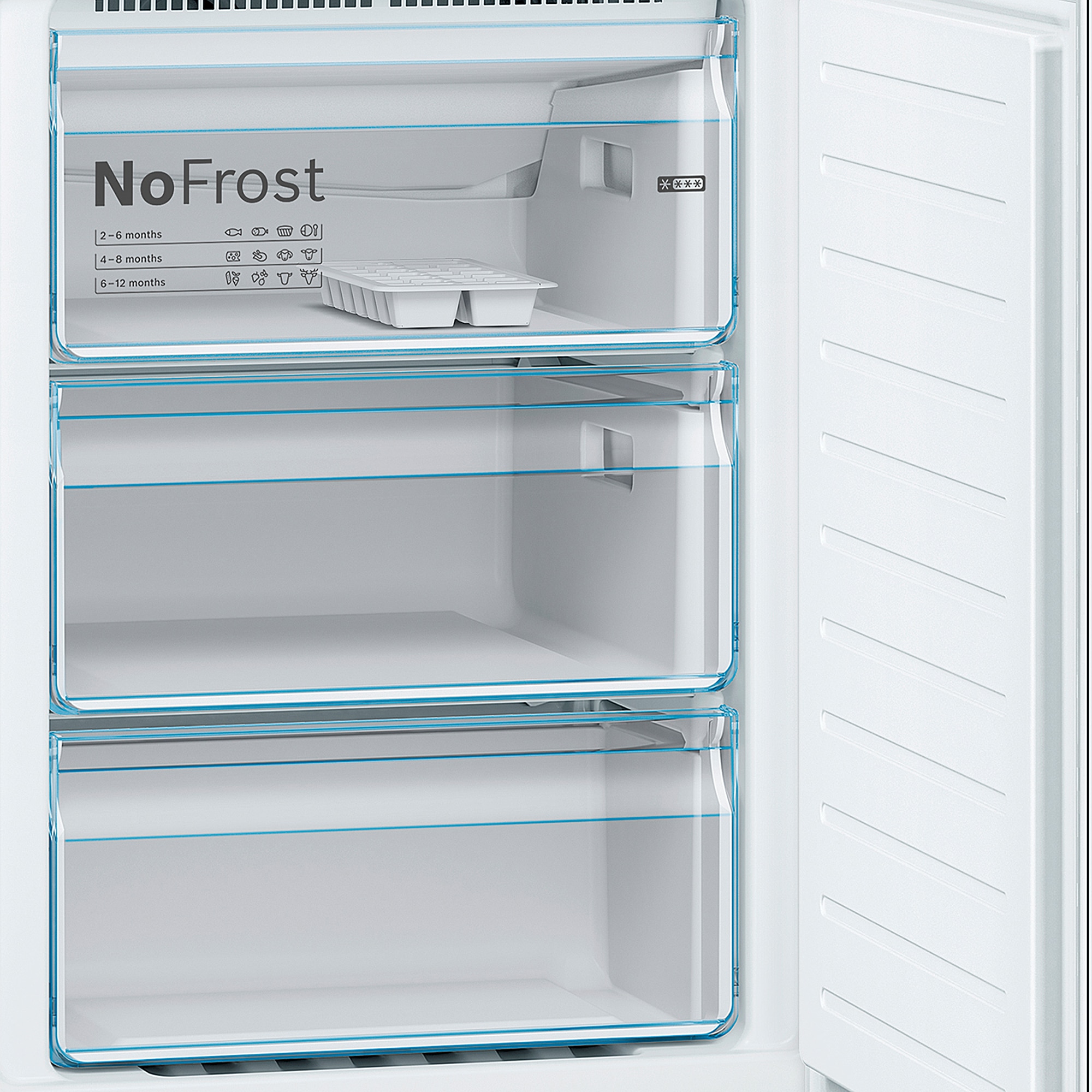 Frigorífico Combi Bosch No Frost - KGN36VWED Blanco-7