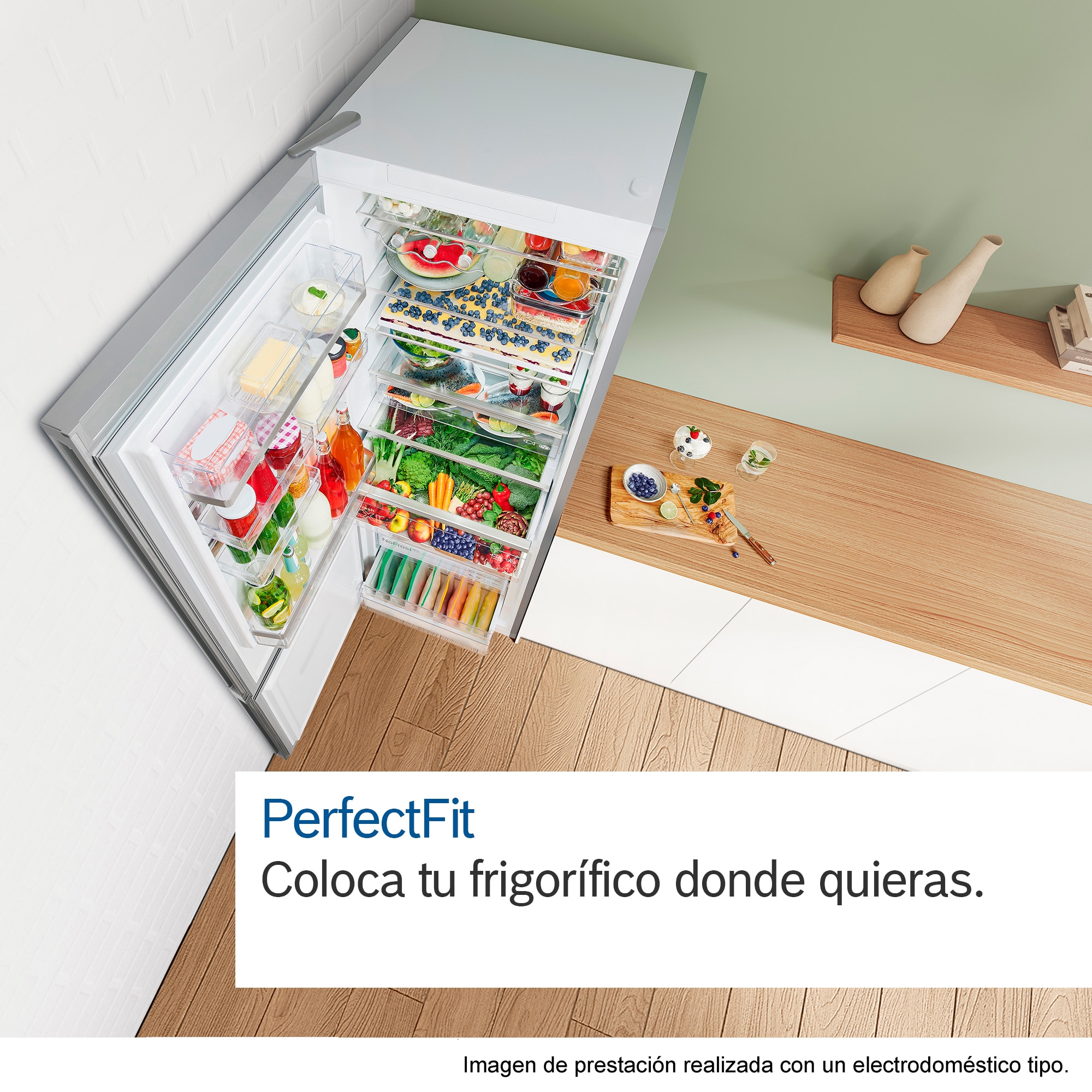 Frigorífico Combi Bosch No Frost - KGN39VWEQ Blanco-8