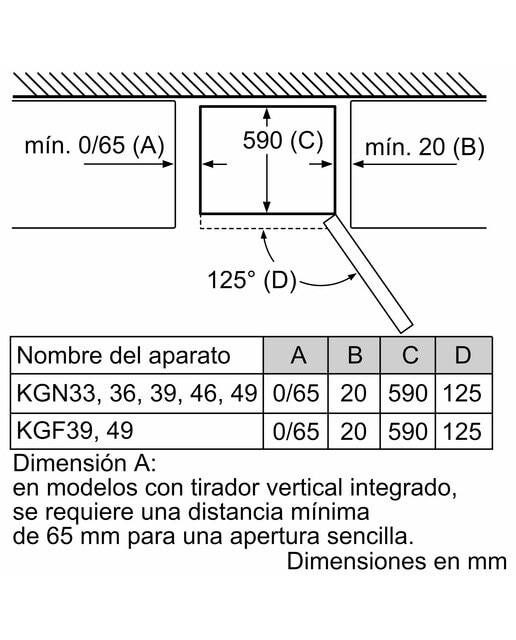 Frigorifico combi Bosch Total No Frost - KGN36NWEA Blanco-9