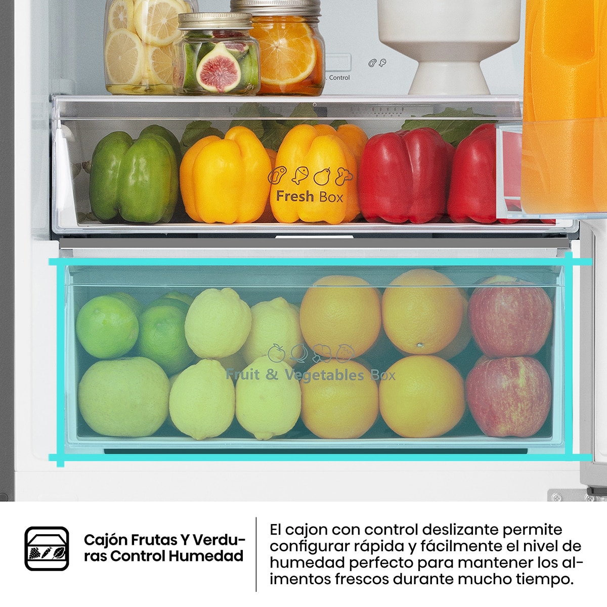 Frigorífico Combi Hisense No Frost - RB440N4BCE Inox-8