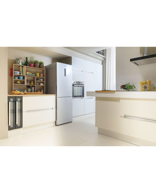 Frigorífico Combi Candy Total No Frost Circle + con Wifi Fresco - CCE7T618ES Plata-16