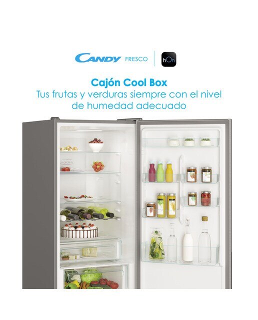 Frigorífico Combi Candy Total No Frost - CCE7T620EX Inox-10