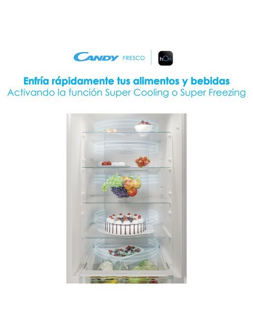 Frigorífico Combi Candy Total No Frost - CCE7T620EX Inox-13