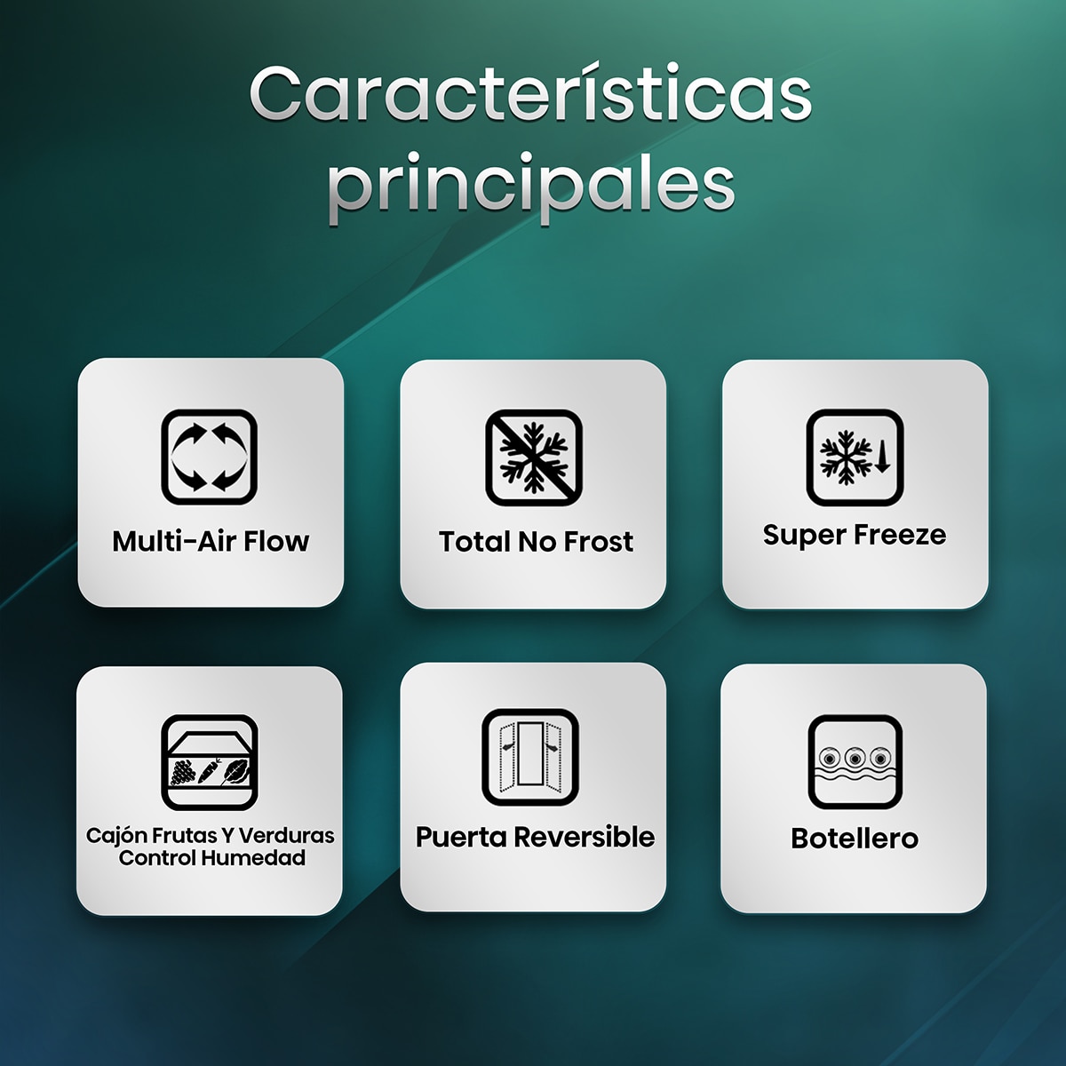 Frigorífico Combi Hisense Total No Frost - RB440N4GWD - Cristal blanco Cristal blanco-3