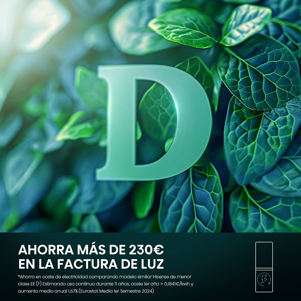 Frigorífico Combi Hisense Total No Frost - RB440N4GWD - Cristal blanco Cristal blanco-4