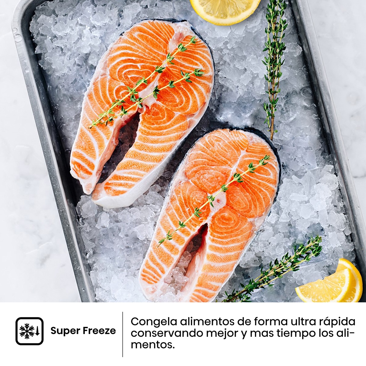 Frigorífico Combi Hisense Total No Frost - RB440N4GWD - Cristal blanco Cristal blanco-7