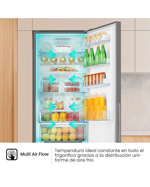 Frigorífico Combi Hisense Total No Frost - RB440N4GWD - Cristal blanco Cristal blanco-12