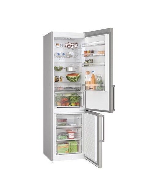 Frigorífico Combinado Bosch Série 4 KGN397ICT VitaFresh XXL PerfectFit e No Frost e de 203 cm - Inox Anti-dedadas Inox anti marcas-2