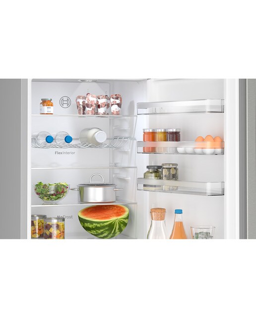 Frigorífico Combinado Bosch Série 4 KGN397ICT VitaFresh XXL PerfectFit e No Frost e de 203 cm - Inox Anti-dedadas Inox anti marcas-3