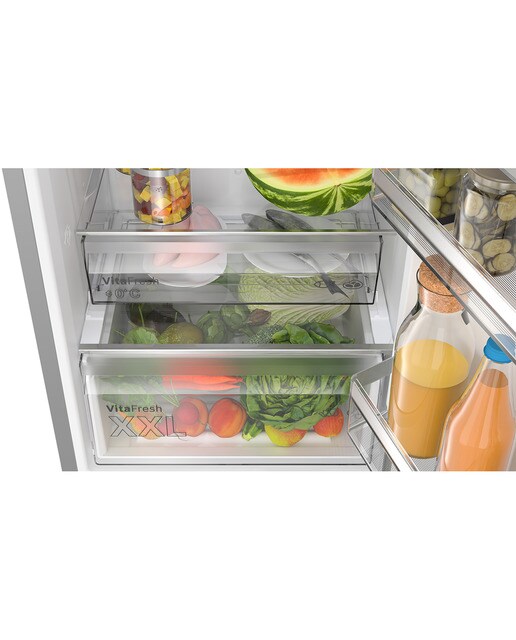Frigorífico Combinado Bosch Série 4 KGN397ICT VitaFresh XXL PerfectFit e No Frost e de 203 cm - Inox Anti-dedadas Inox anti marcas-4