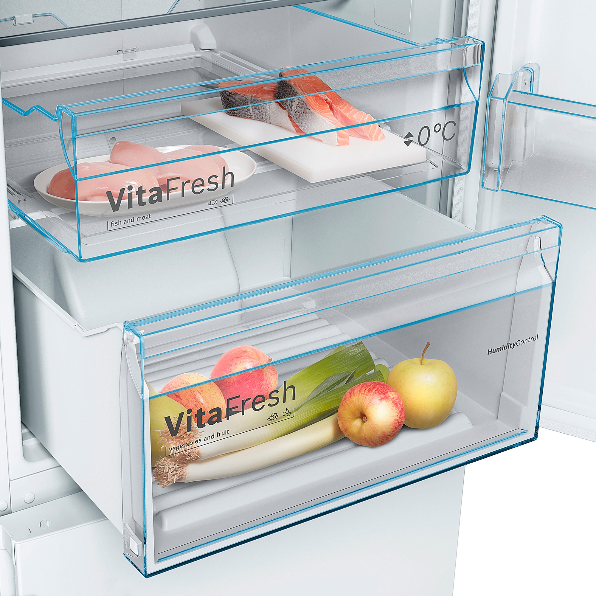 Frigorífico Combi Bosch No Frost - KGN366WCF Blanco-6