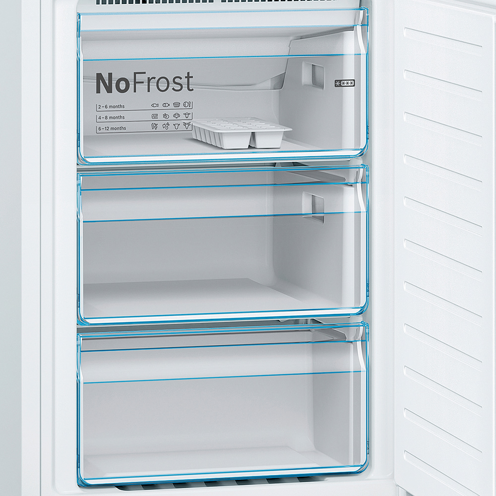 Frigorífico Combi Bosch No Frost - KGN366WCF Blanco-7
