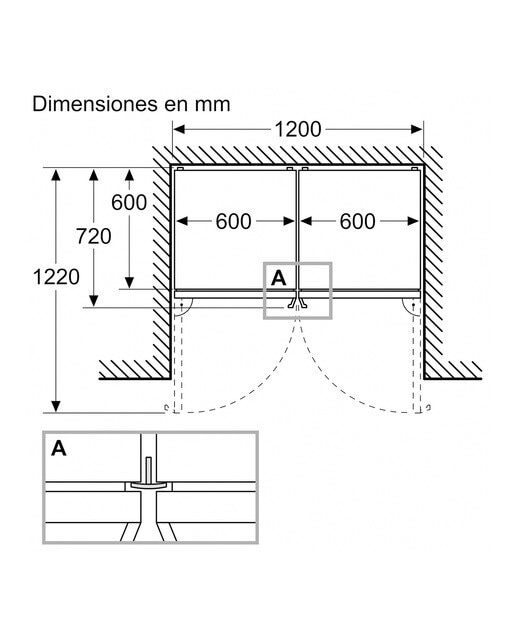 Frigorífico Combi Bosch No Frost - KGN39VIBT Inox-8