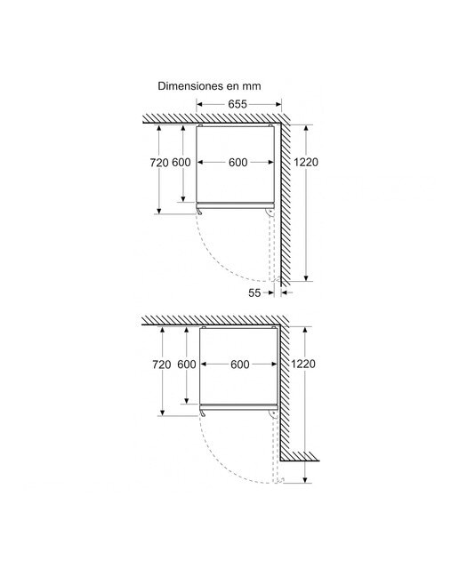 Frigorífico Combi Bosch No Frost - KGN39VIBT Inox-10