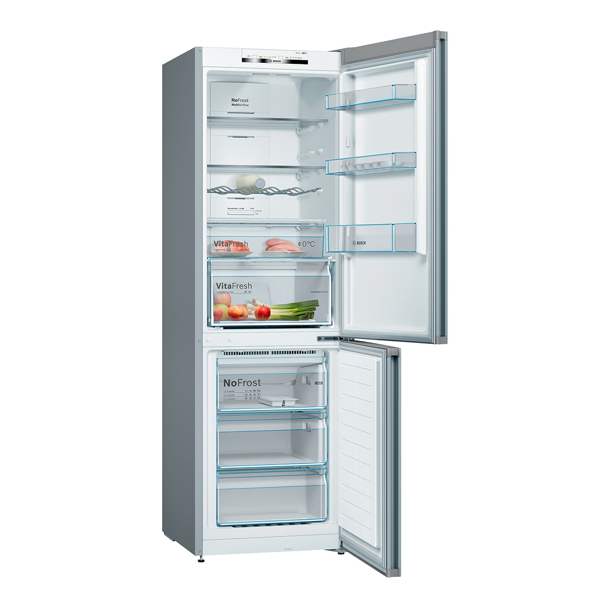 Frigorífico combi Bosch NoFrost - KGN366ICF Inox-2