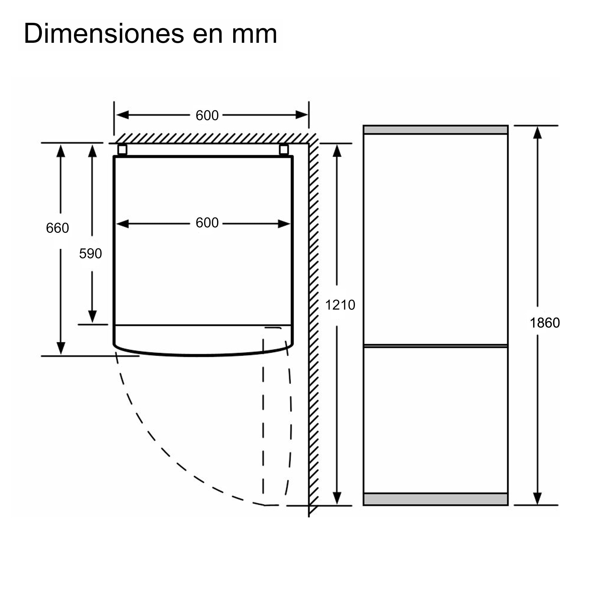 Frigorífico combi Bosch NoFrost - KGN366ICF Inox-3