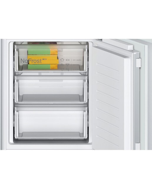Frigorífico Combinado Encastrável Bosch KIN86VFE0 NoFrost Branco-5