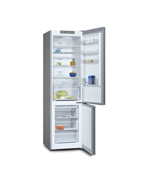 Frigorífico combi Balay No Frost con acabado cristal negro - 3KFD765NI Cristal negro-2