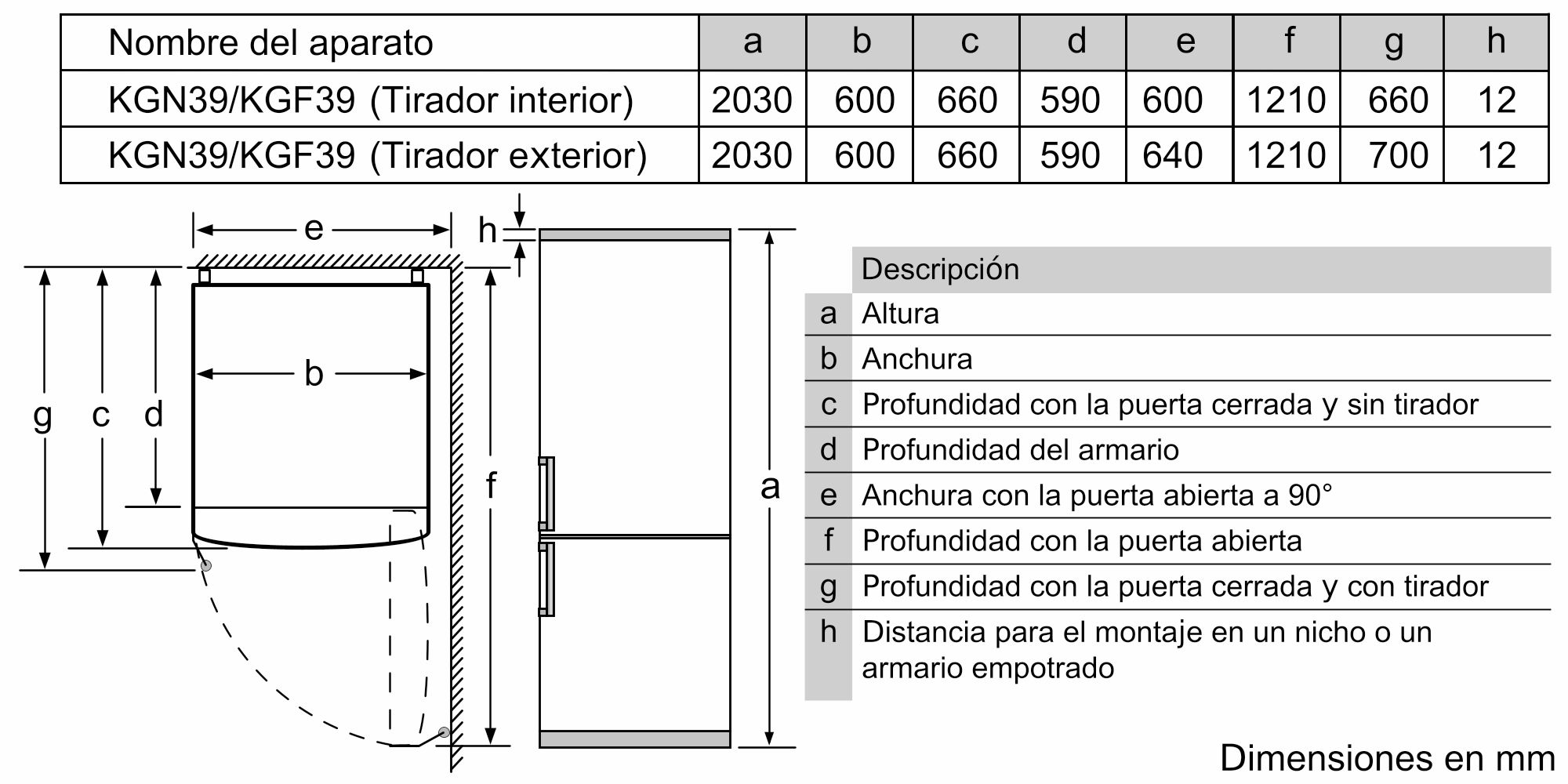 Frigorífico combi Balay No Frost con acabado cristal negro - 3KFD765NI Cristal negro-4
