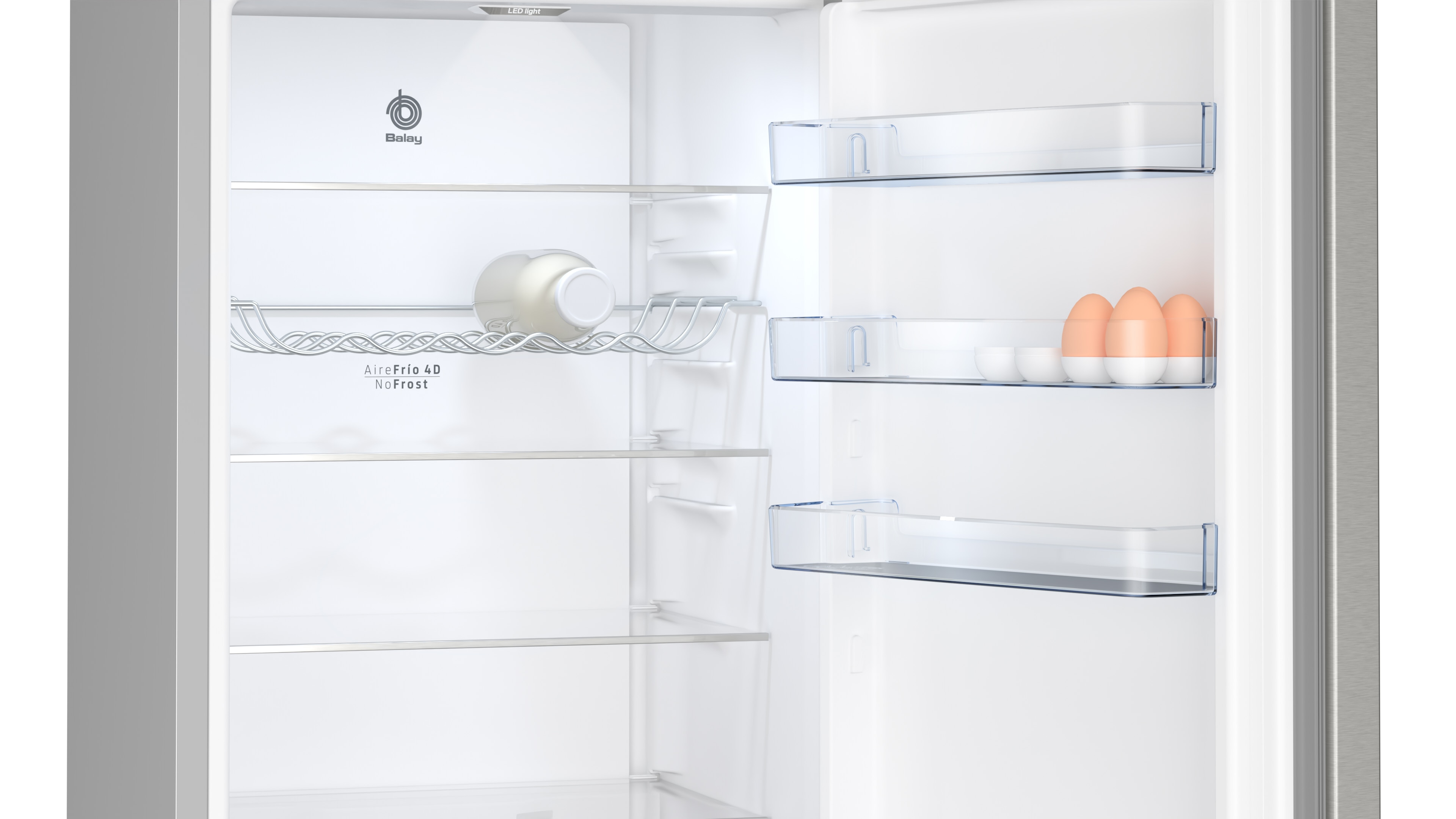 Frigorífico combi Balay No Frost - 3KFB864XE - Acero Acero-4