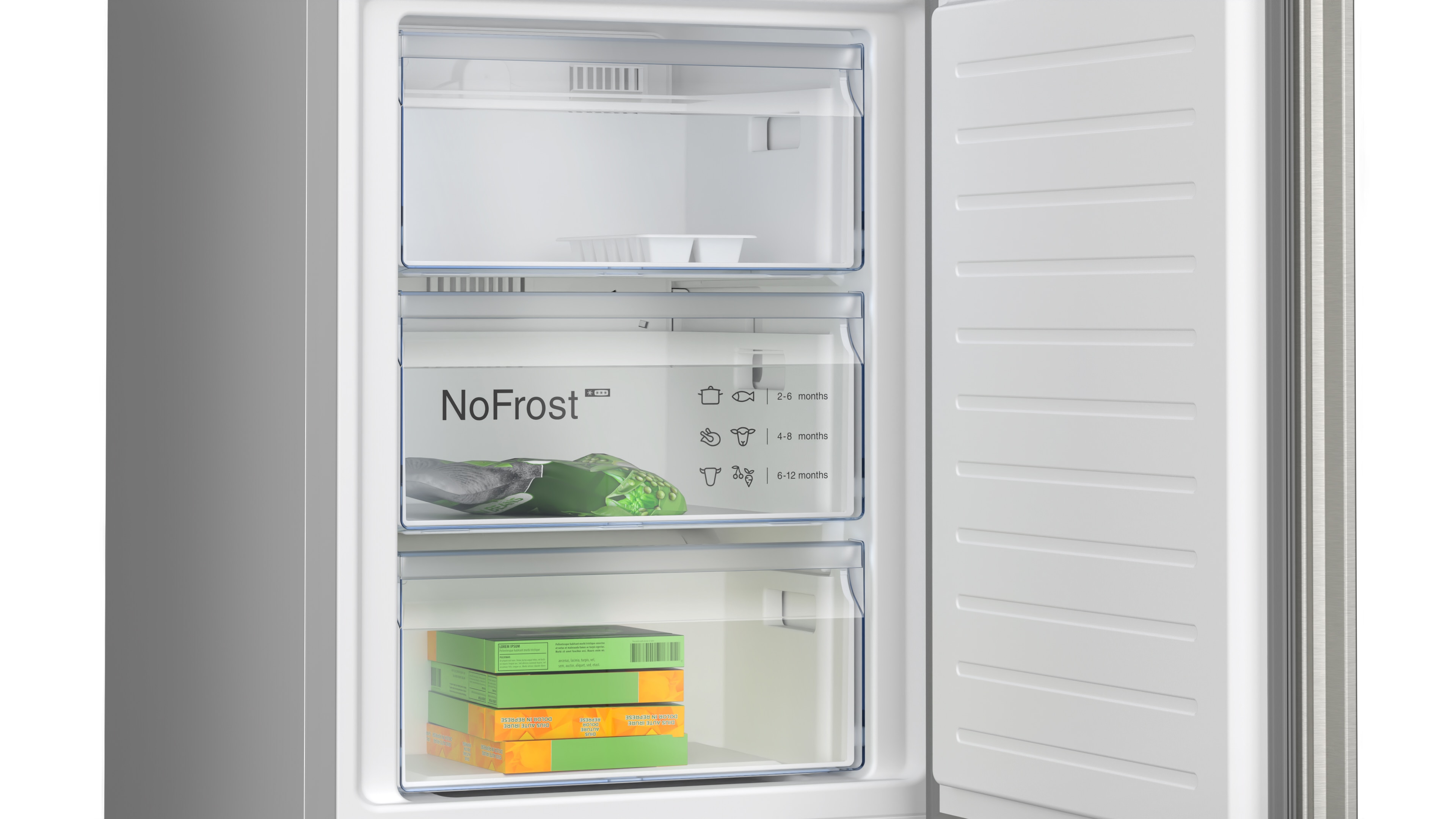 Frigorífico combi Balay No Frost - 3KFC867XI - Acero Inox Acero Inox-7