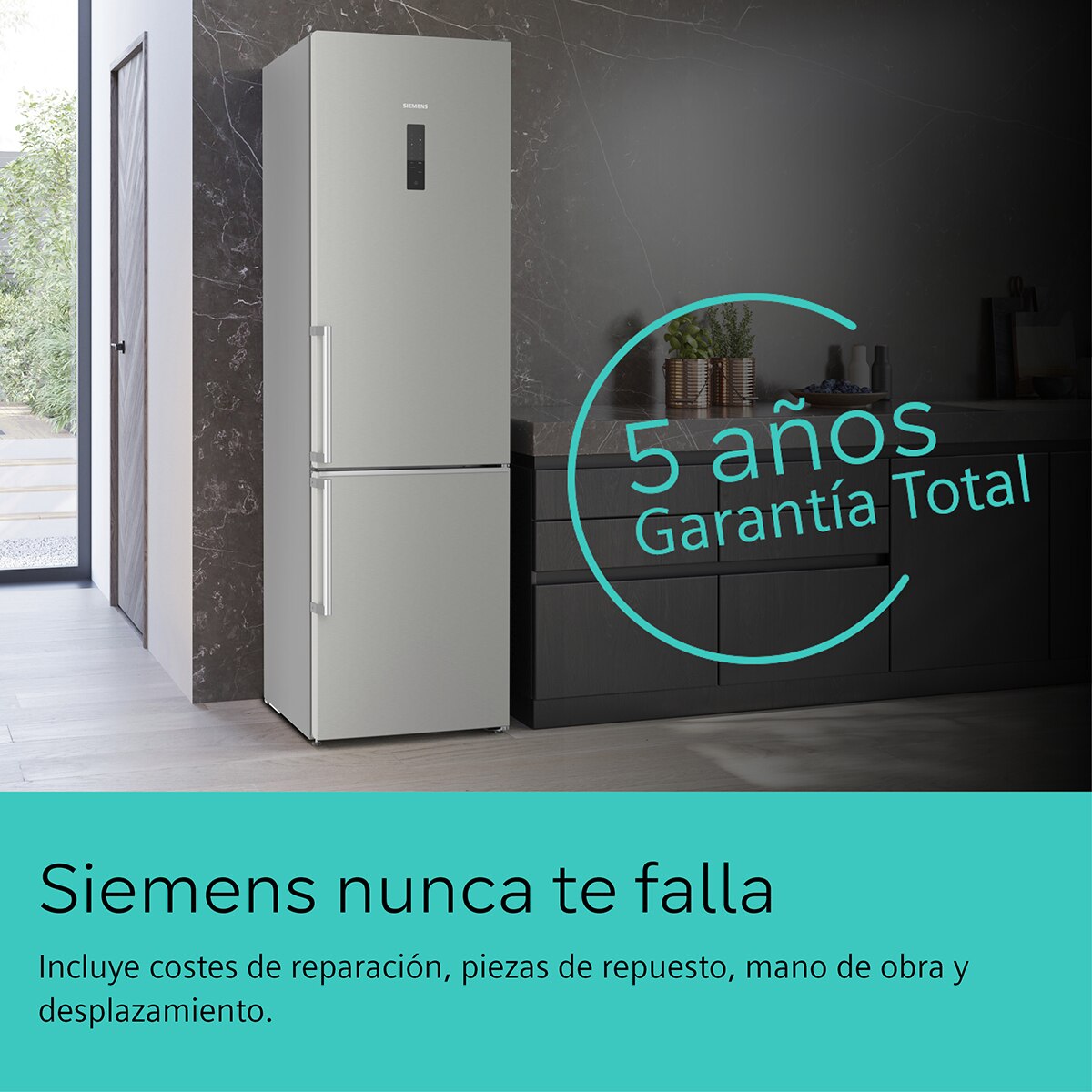 Thumbnail 3 de Siemens KG39NAIBT Frigorífico No Frost 🧊