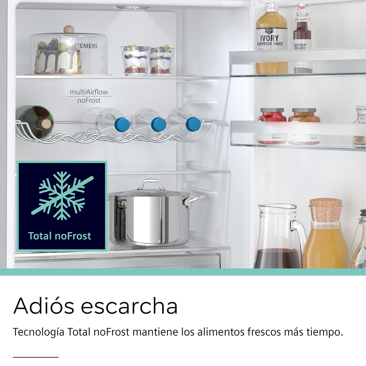 Frigorífico Combi Siemens Tecnología No Frost - KG39NAIBT Inox-11