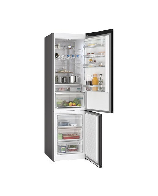 Frigorifico combi Siemens NoFrost, sistema HyperFresh - KG39NAXCF - Inox / Negro Inox / Negro-2