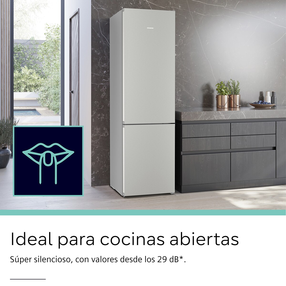 Frigorifico combi Siemens No Frost - KG39N2ICF Inox-8