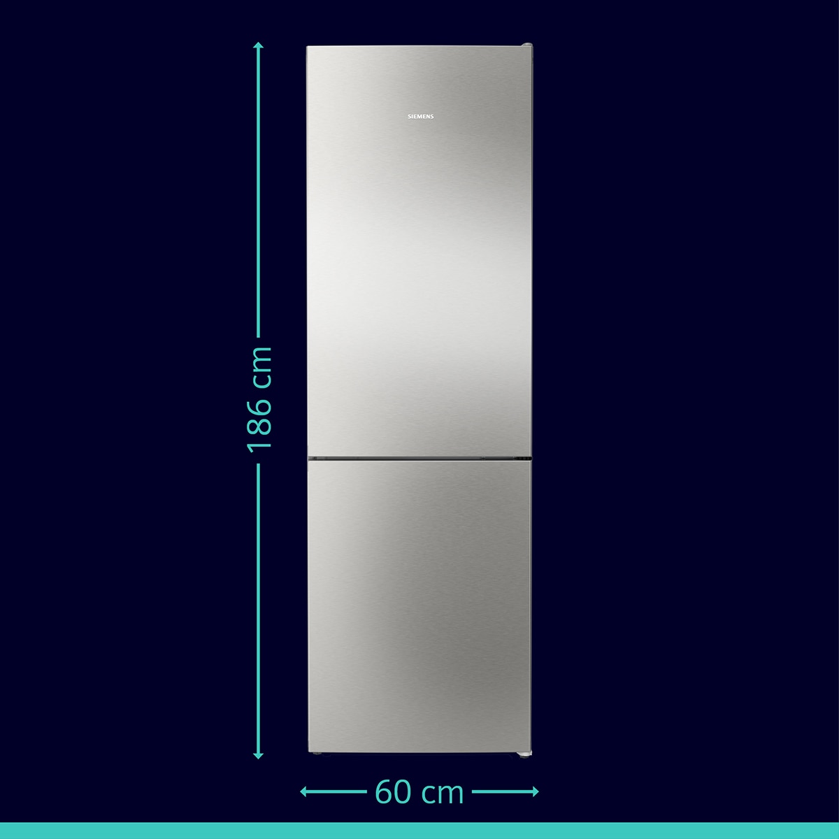 Frigorífico Combi Siemens Tecnología noFrost iQ300 - KG36N2ICF Inox-3