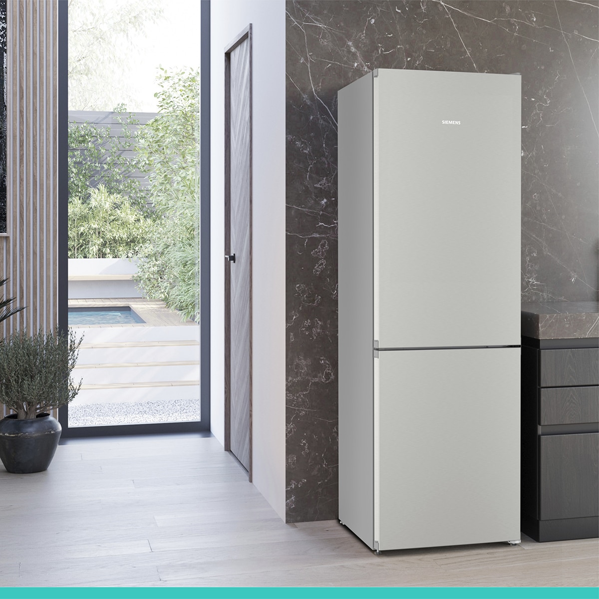 Frigorífico Combi Siemens Tecnología noFrost iQ300 - KG36N2ICF Inox-4