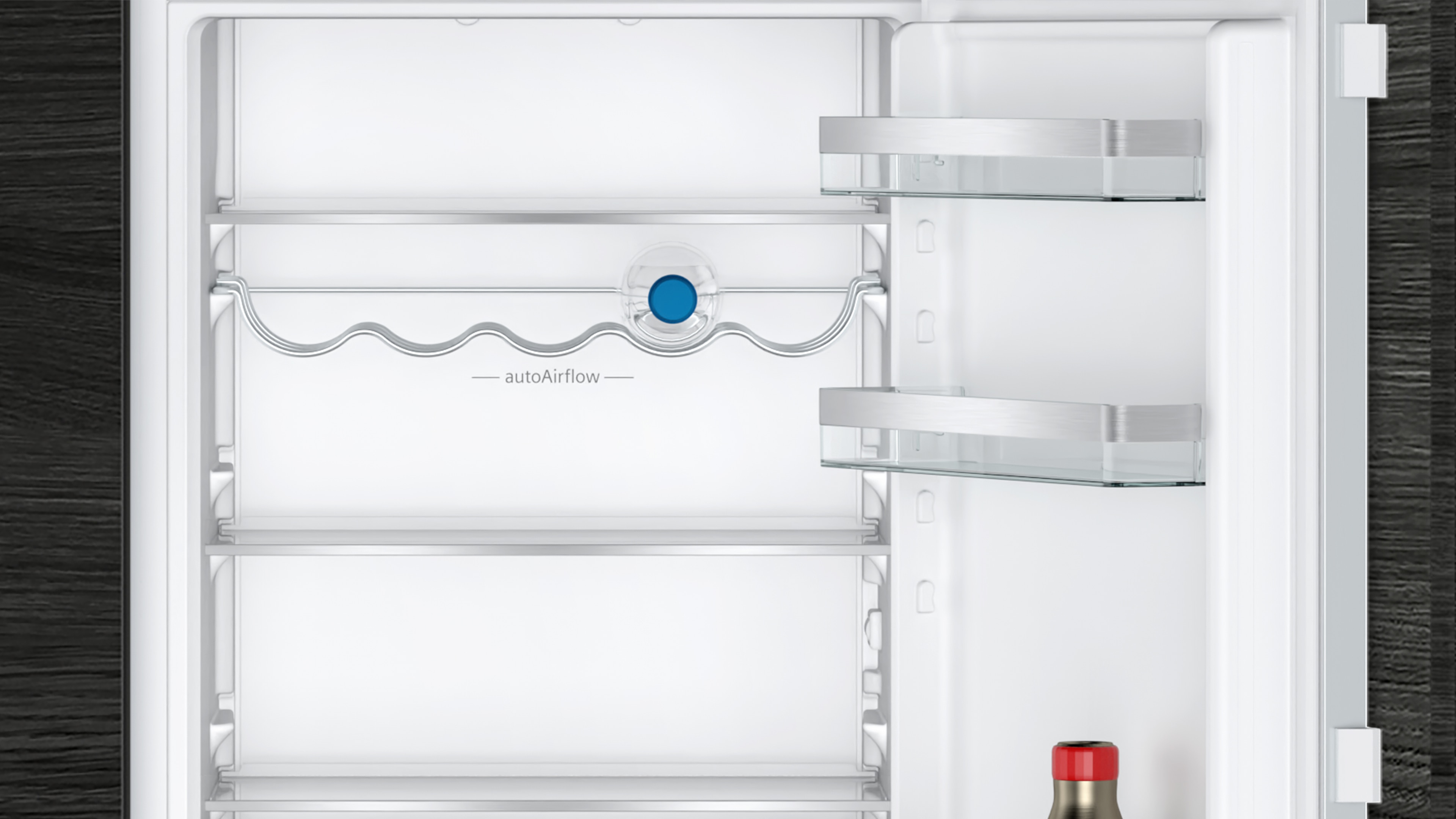 Frigorífico Combinado Encastrável Siemens iQ300 KI86NHFE0 No Frost e HyperFresh e Ligação WiFi de 177,2 cm - Branco Branco-5