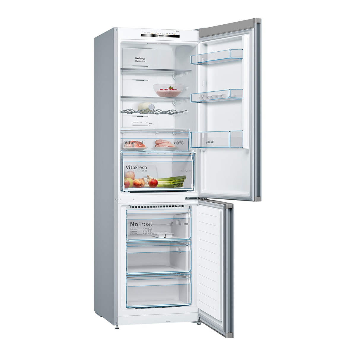 Frigorífico Combi Bosch No Frost - KGN36VLED Acero mate-2