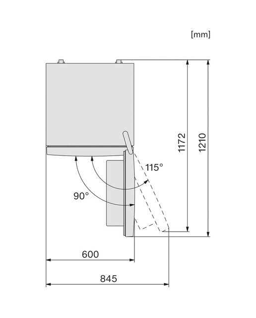 Frigorífico Combinado Miele KFN 4374 ED el No Frost DailyFresh ExtraCool e de 186 cm - Prata LookInox-9