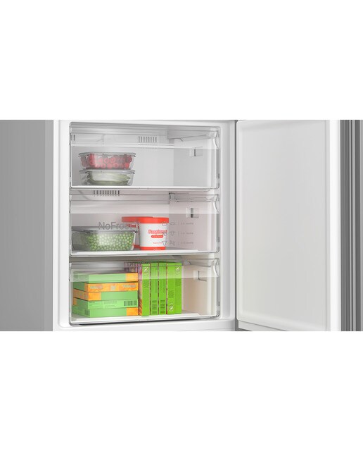 Frigorífico combi Bosch No Frost, VitaFresh y capacidad XXL Master Chef - KGN49LBCF Cristal negro-5