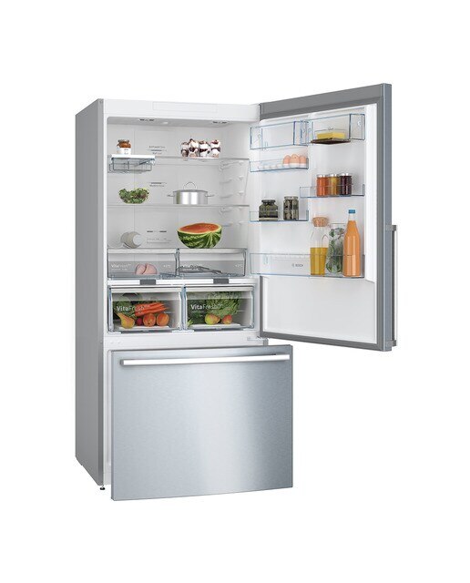 Frigorifíco combi Bosch No Frost, capacidad XXL, cajón VitaFresh - KGB86XIEP - Inox Inox-3