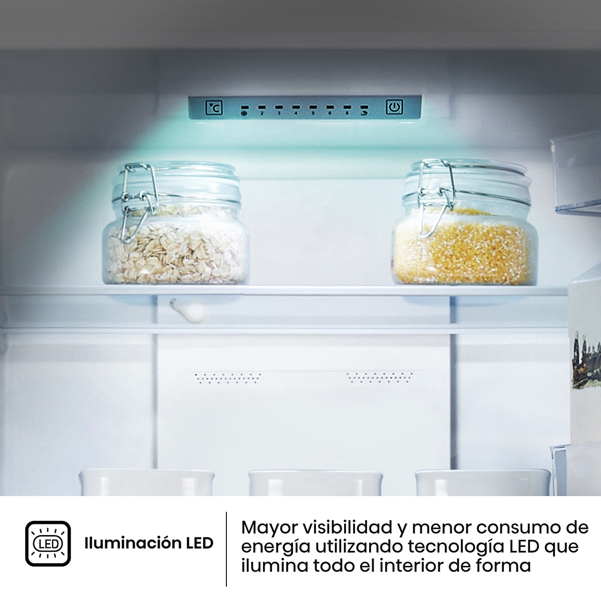 Frigorifico combi Hisense  Total No Frost, Multi Air Flow - RB390N4AWE Blanco-9