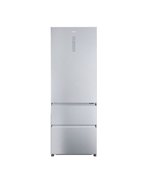 Frigorífico Combi Haier Total No Frost 3D 70 Series 5 - HTR5720ENMG - Silver Silver-2