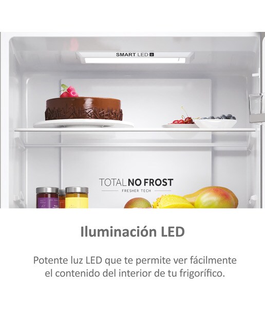 Frigorífico Combi Haier Total No Frost 3D 70 Series 5 - HTR5720ENMG - Silver Silver-10