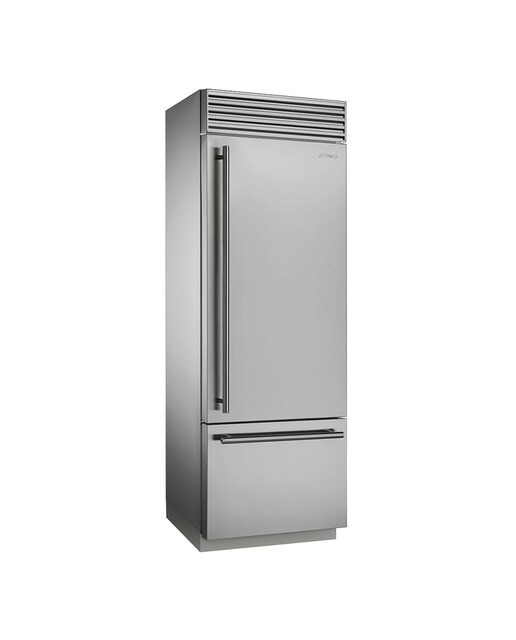 Frigorífico Combinado Smeg Classica RF376RSIX No Frost com Dobradiças à Direita e de 212 cm - Aço Inox Aço inoxidável-1