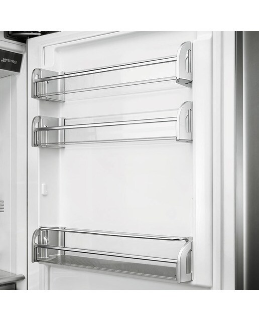 Frigorífico Combinado Smeg Classica RF376RSIX No Frost com Dobradiças à Direita e de 212 cm - Aço Inox Aço inoxidável-4