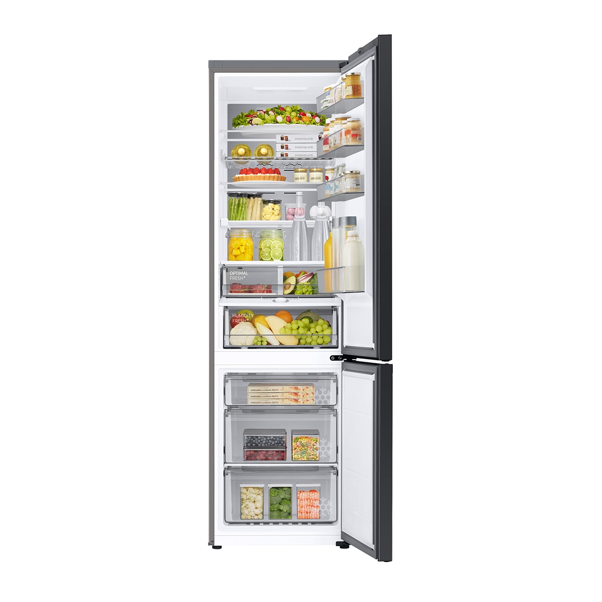 Frigorífico Combi Samsung No Frost, Smart - RB38C7B6BS9/EF Inox-3
