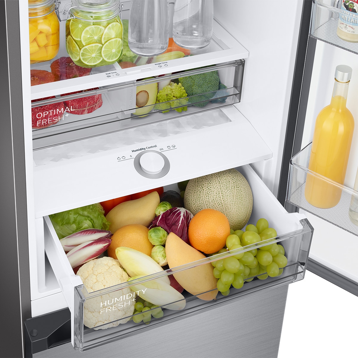 Frigorífico Combi Samsung No Frost, Smart - RB38C7B6BS9/EF Inox-5