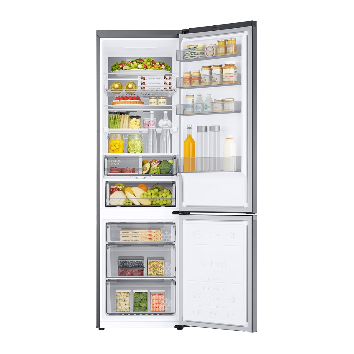 Frigorífico combi Samsung No frost, Smart - RB38C776DS9/EF Inox-3