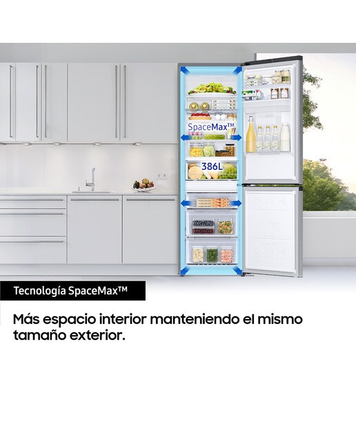 Frigorífico Combi Samsung No Frost, Smart - RB38C655DS9/EF - Inox Inox-7